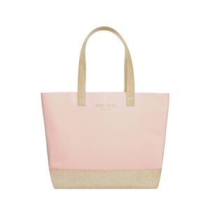 Jimmy Choo Pink and Silver Tote Bag